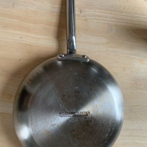 Williams Sonoma 10” fry pan stainless steel